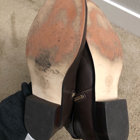 Michael Kors brown leather boots - Picture 5 of 7